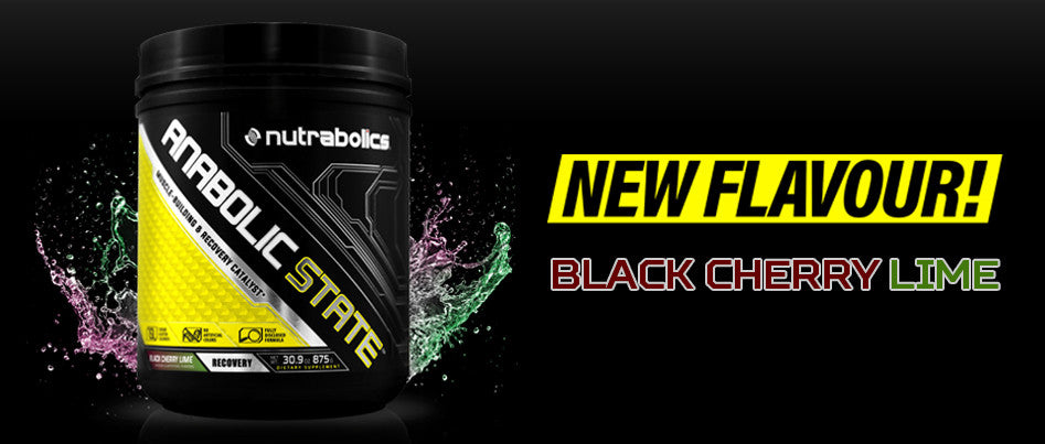 All-new ANABOLIC STATE® Black Cherry Lime!