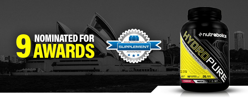 Nutrabolics Nominated In 9 Categories in the Third Annual Australian Supplement Awards!